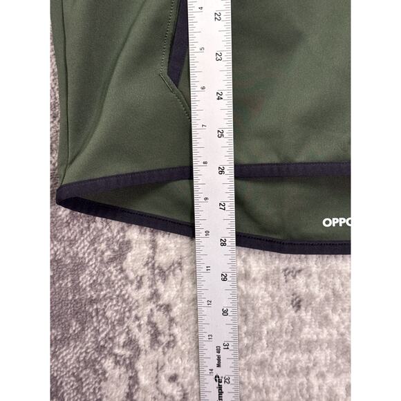 Rhone Hoodie Large Mens Warm Up Tech Green Full Zip - Picture 6 of 8